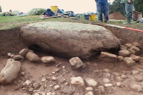 Long Meg excavation 021