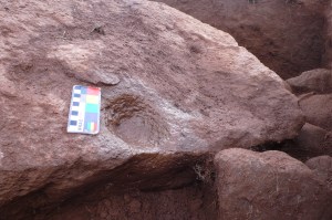 Long Meg excavation 028